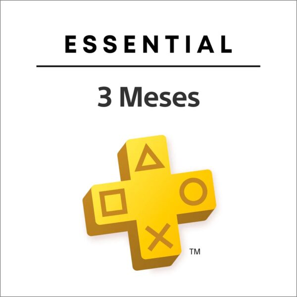 Play Station Plus 3 Meses Essential