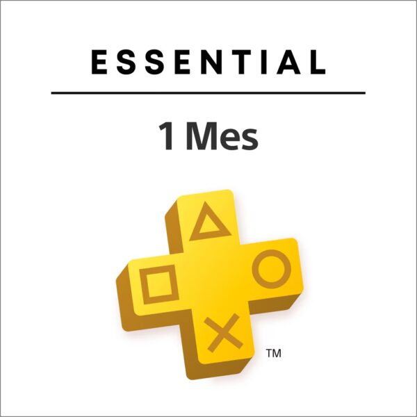 Play Station Plus 1 Mes Essential PS4 Y PS5