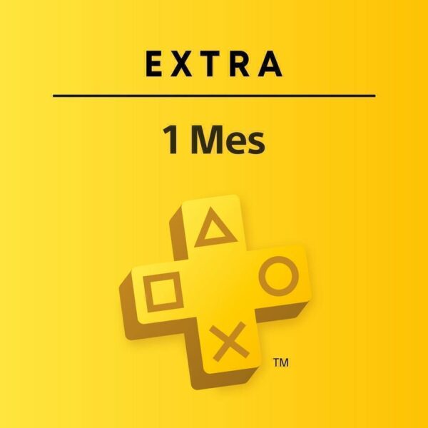 Play Station Plus 1 Mes Extra PS4 Y PS5