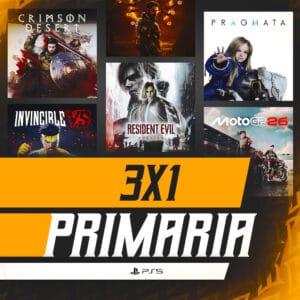 3X1 PS5 - CUENTAS PRIMARIAS PS5